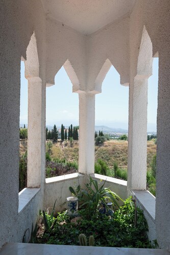 Piscina, gym,2 barbacoas, vistas a Sierra Nevada desde terraza en ático de 60m2 