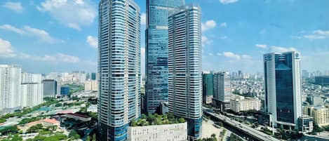 Appartement Ville, 2 chambres, balcon, vue ville | Vue de la chambre