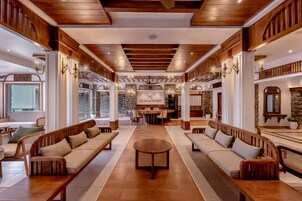 Zona de estar del vestíbulo