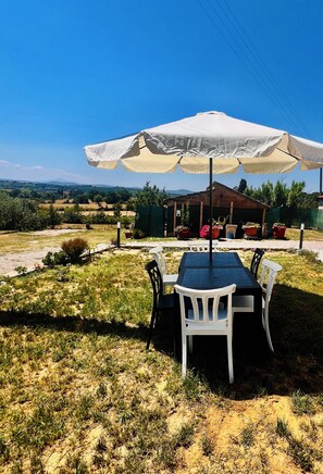 Outdoor dining - Newly renovated house surrounded by greenery and with all modern comforts  (Toscana)