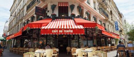 Restaurante al aire libre