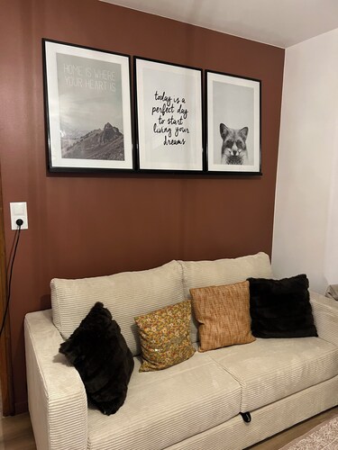 Quiet mountain apartment near ski resort