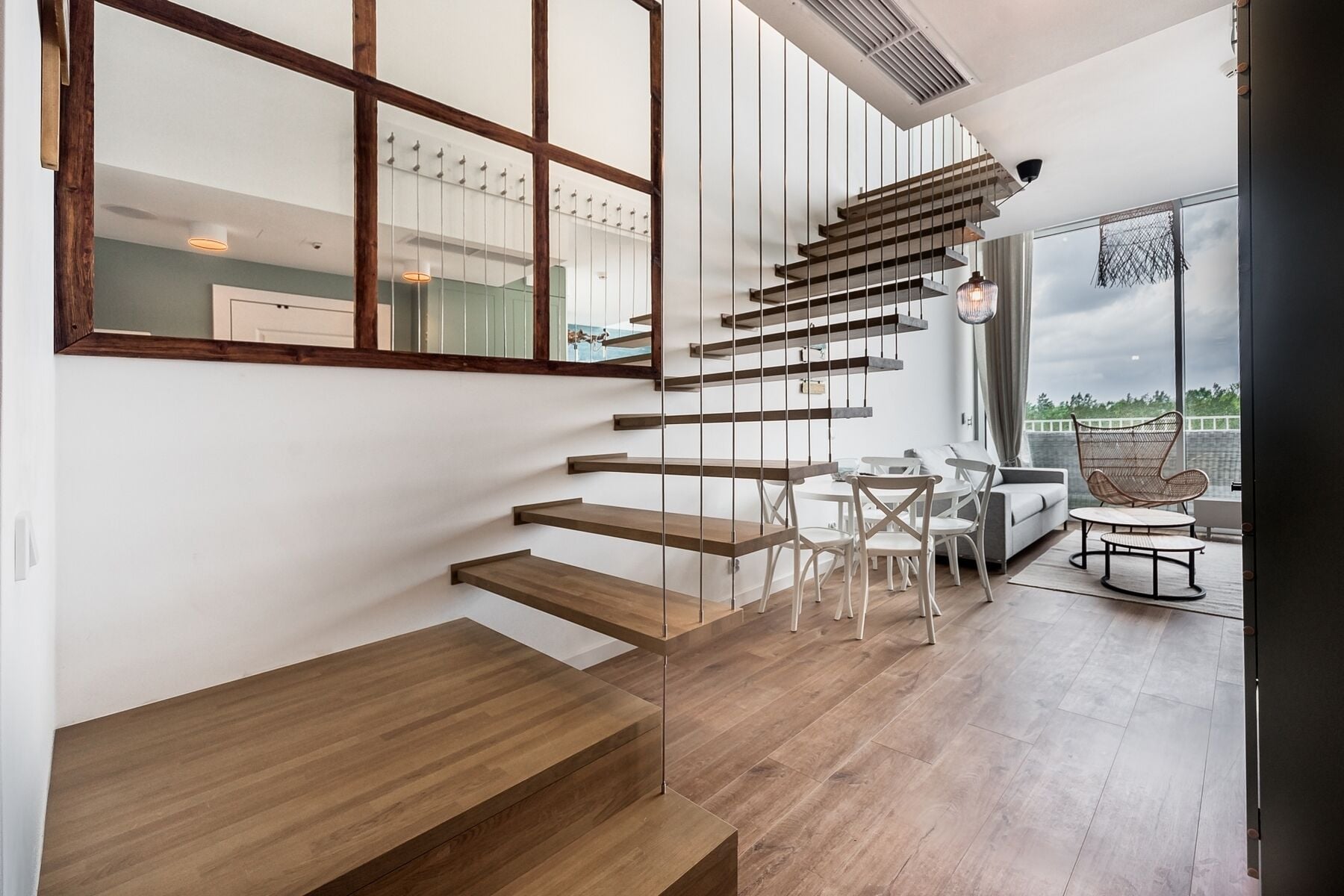 Family Apartment, Sea View (Duplex) | In-room safe, iron/ironing board, free WiFi, bed sheets