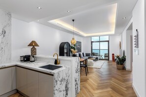 Private kitchen - Waves - Premium Seaside Retreat With Private Beach (Dubai)