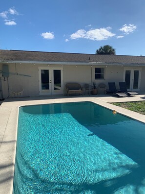 Piscine chauffée