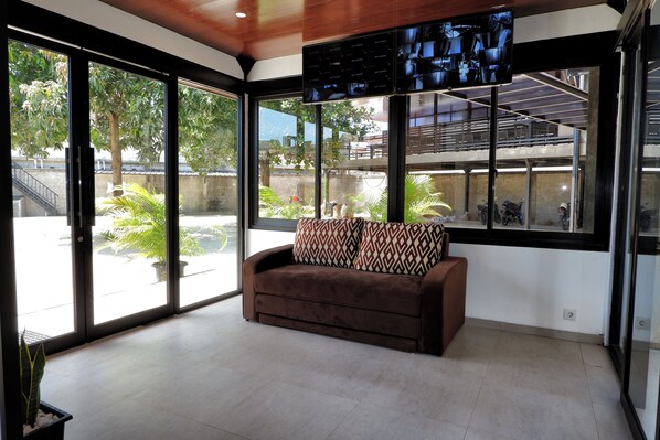 Lobby sitting area
