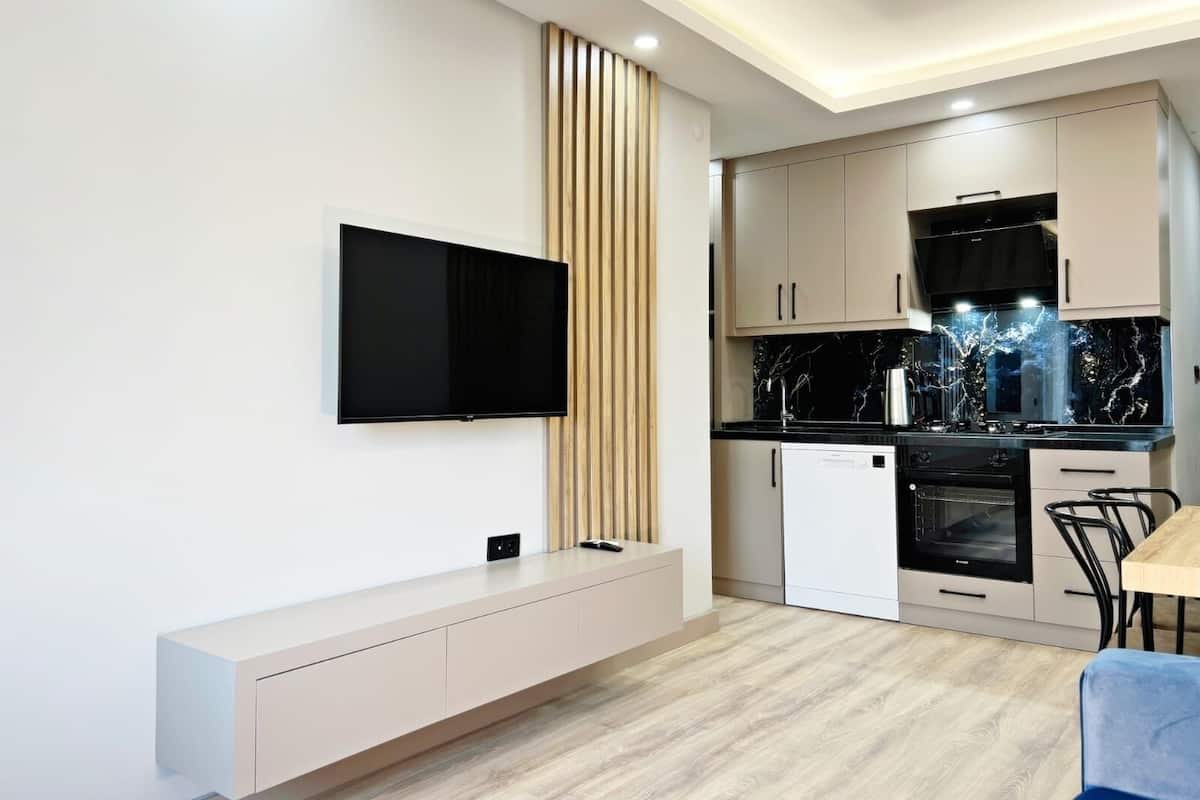Standard Suite, Balcony, City View | Living area