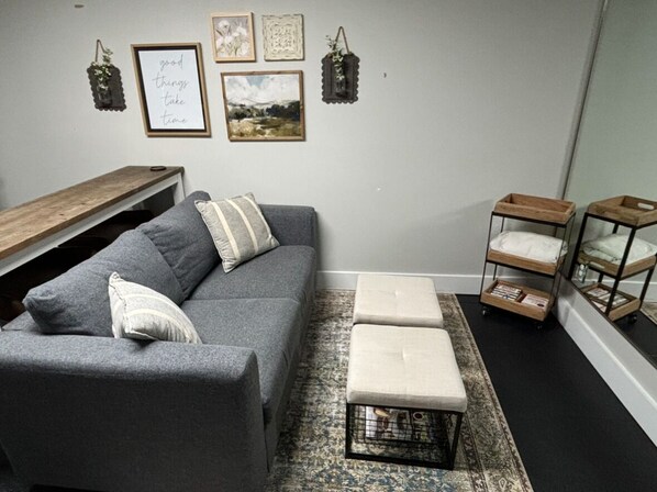 Smart TV y chimenea