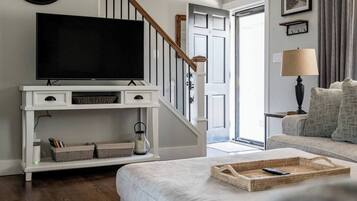 Smart-tv en een kantoor