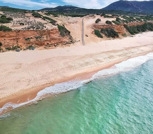 Cozy 4-Person Apartment in Arbus with Pine Forest Views