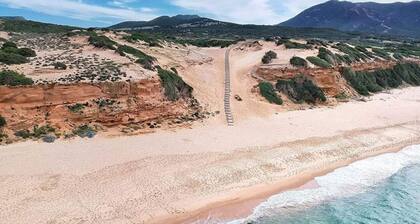 Cozy 4-Person Apartment in Arbus with Pine Forest Views