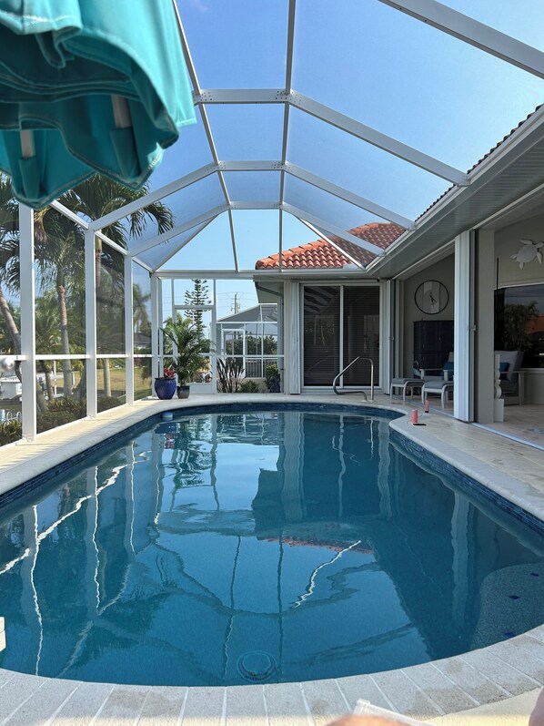 Außenpool, beheizter Pool