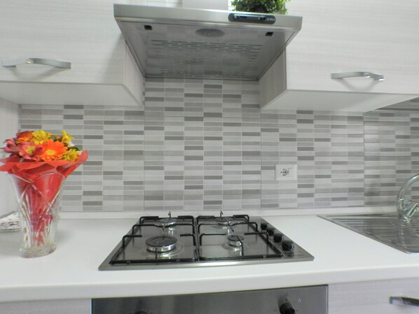 Private kitchen - B&B - Il Terrazzo da Gregorio - Room 1 (Roma)