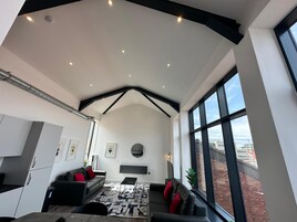 Televisión 50 pulgadas con canales de televisión por cable