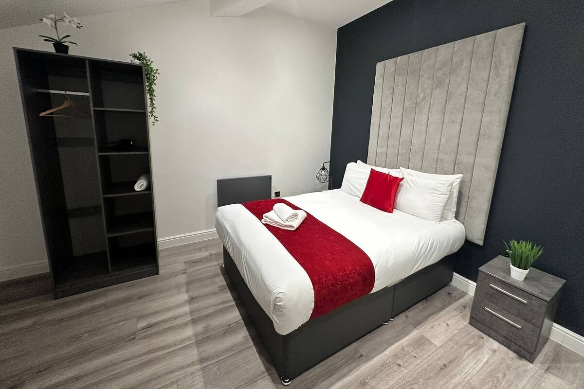 Chambres insonorisées, fer et planche à repasser, Wi-Fi gratuit