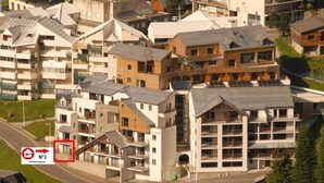 Unclassified image, 5 of 13, button - 150m from ski slopes, 1st floor, view ski slopes, swimming pool, balcony, tv, ski locker, 38m² (Eaux-Bonnes)