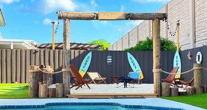 Miami house, Heated pool, Artificial beach, Mini golf, luxury and comfort