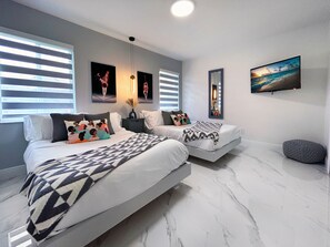 4 Schlafzimmer, Bügeleisen/Bügelbrett, kostenloses WLAN, Bettwäsche