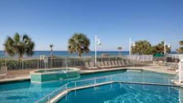 Piscine couverte, piscine extérieure