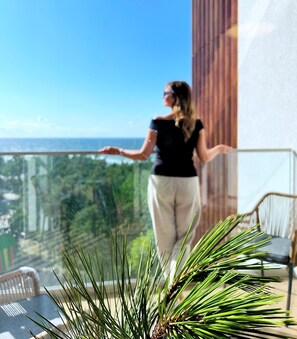 高級雙人房 | 陽台景觀