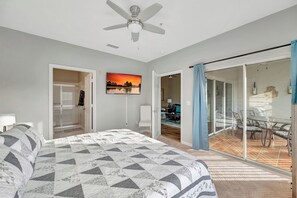 2 bedrooms, desk, iron/ironing board, free WiFi