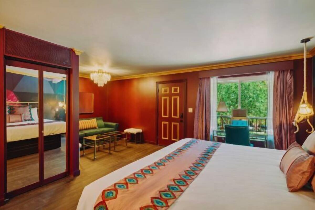 Blackout drapes, iron/ironing board, WiFi (free), bed sheets
