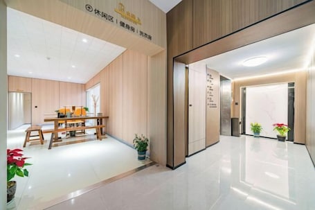 Bar en el lobby. Taizhou Jingsha exquisite hotel