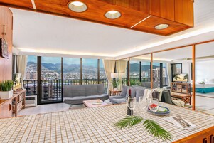 公寓式客房, 1 间卧室, 空调, 山景 (0016) | 1 多间卧室、高档床上用品、特色装修、特色家居