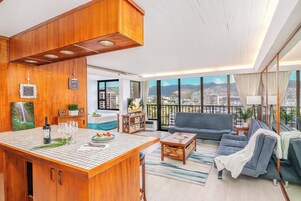 Condo, 1 Bedroom, Air conditioning, Mountain View (0016) | Living area