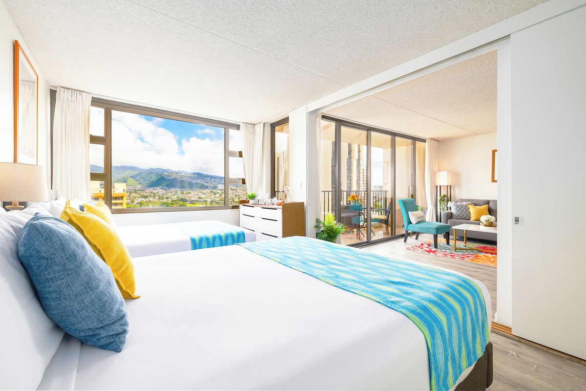 Apartment, 1 Bedroom, Air conditioning, Mountain View (0055) | 1 bedroom, premium bedding, individually decorated