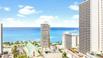 Condo, 1 phòng ngủ, quang cảnh biển (0145) | Hiên