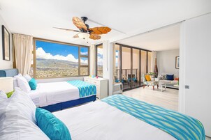 Appart'hôtel Premium, 1 chambre, climatisation, vue montagne (0046) | 1 chambre, literie de qualité supérieure, décoration personnalisée