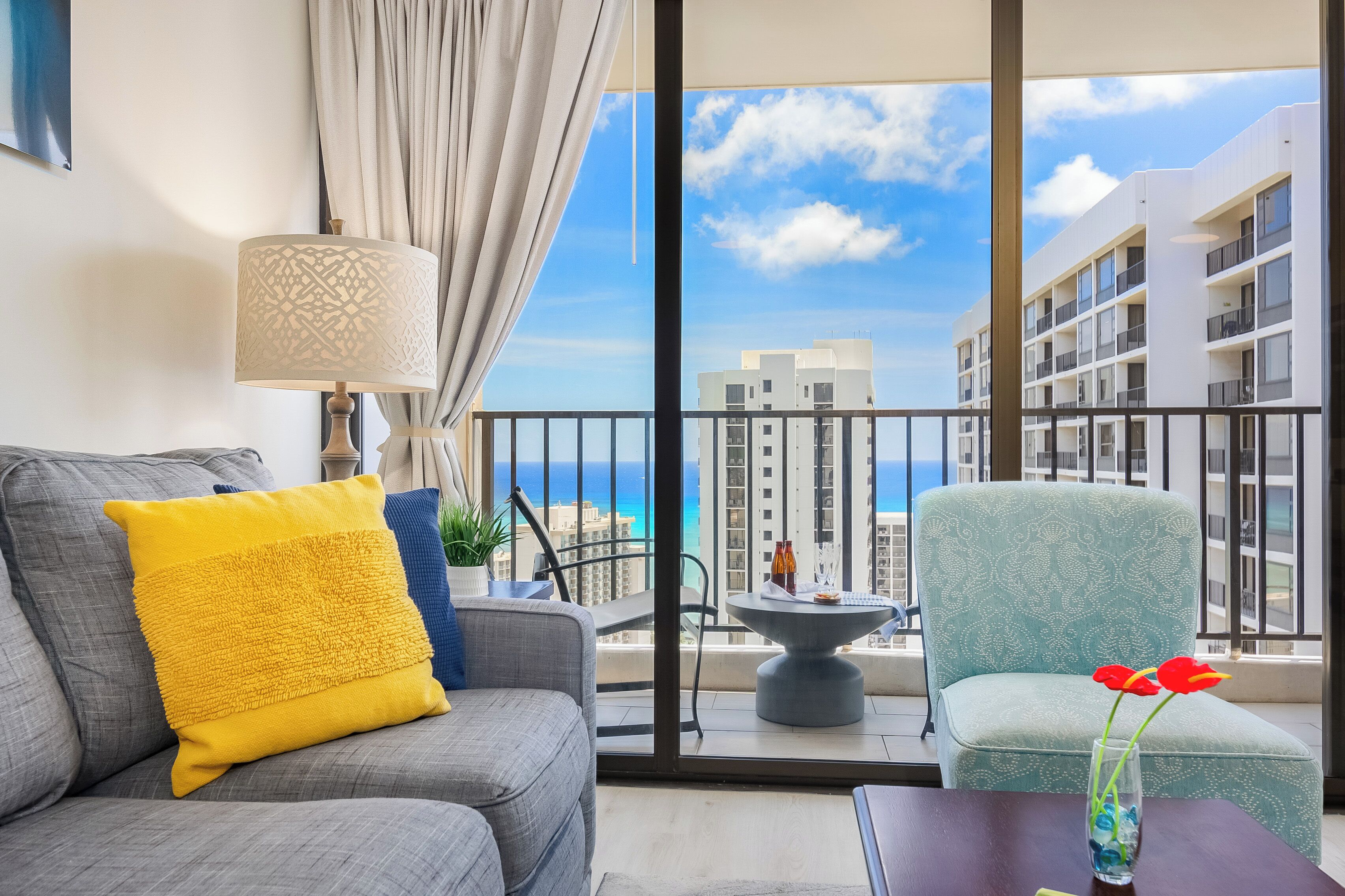 Condo, 1 Bedroom, Ocean View (0091) | Living area