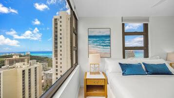 Apartment, 1 Bedroom, Balcony, Ocean View (0045) | 1 bedroom, premium bedding, individually decorated