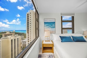 Apartment, 1 Bedroom, Balcony, Ocean View (0045) | 1 bedroom, premium bedding, individually decorated