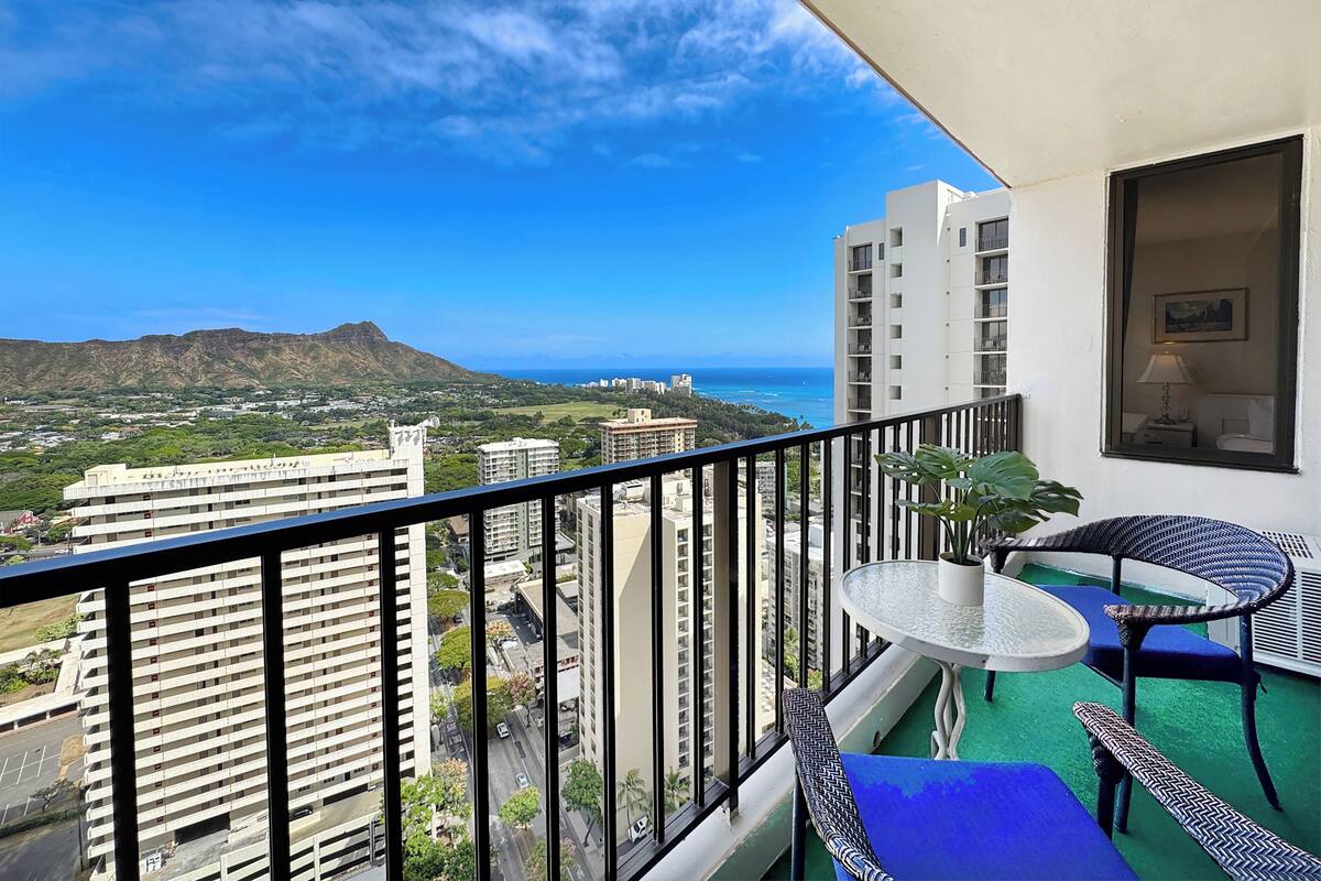 Apartamento, 1 quarto, sacada, vista para o oceano (0041) | Vista da sacada