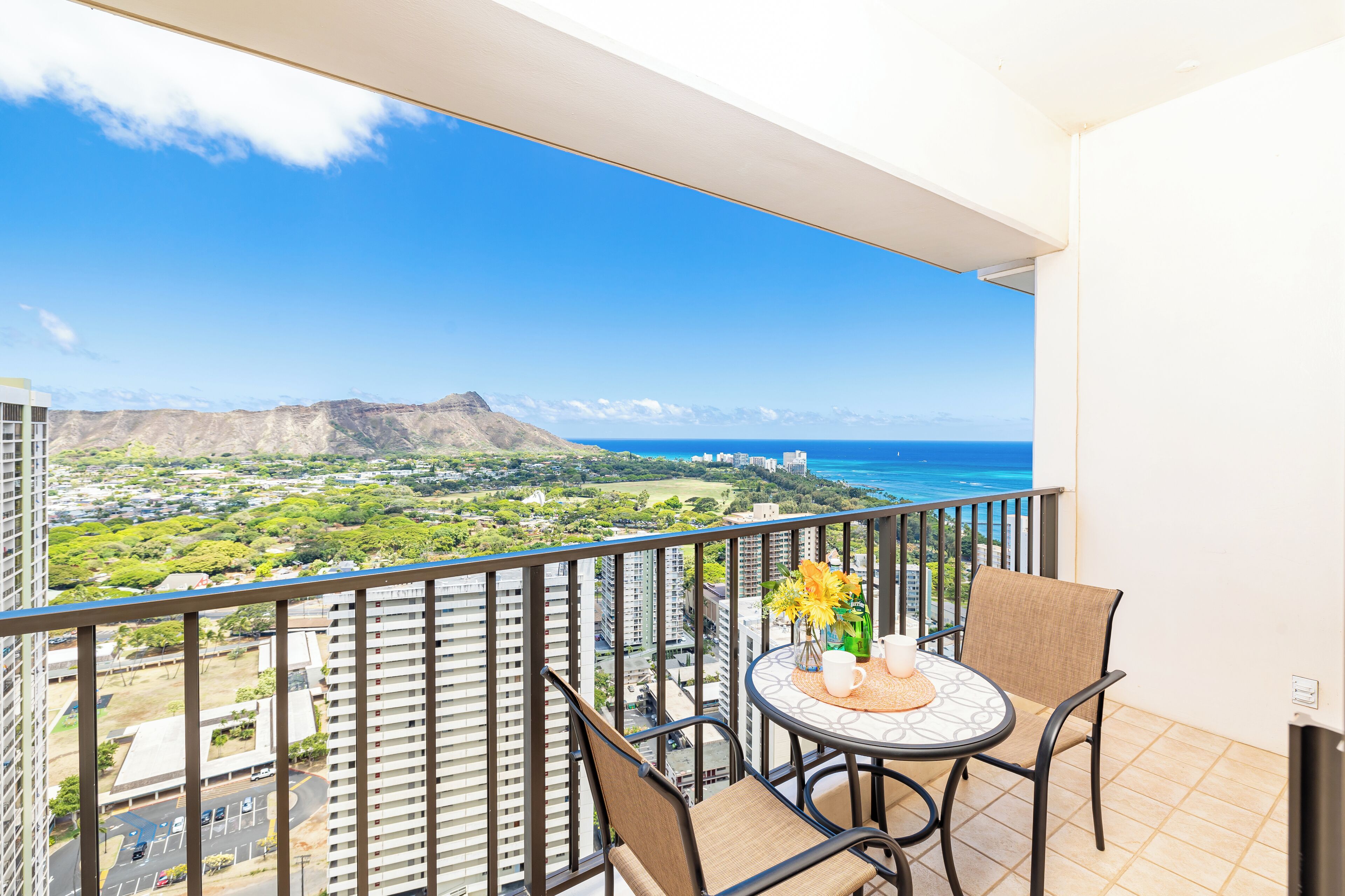 家庭公寓式客房, 1 间卧室, 阳台, 海洋景观 (0078) | 露台