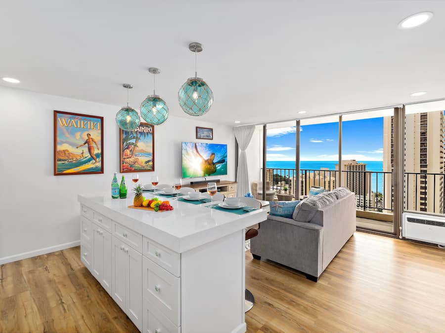 Condo, 1 Bedroom, Ocean View (0126) | Living area