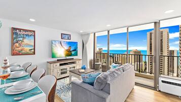 Appart'hÎtel, 1 chambre, vue océan (0126) | Restauration dans la chambre