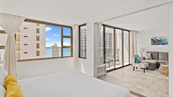 1 habitación y ropa de cama de alta calidad