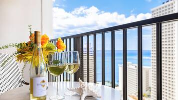 Condo, 1 habitación, vista al océano (0105) | Terraza o patio