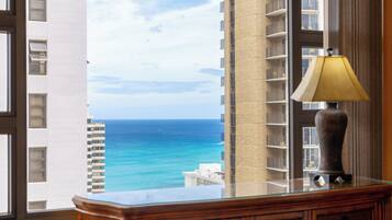 Apartment, 1 Bedroom, Balcony, Ocean View (0043) | 1 bedroom, premium bedding, iron/ironing board, free WiFi