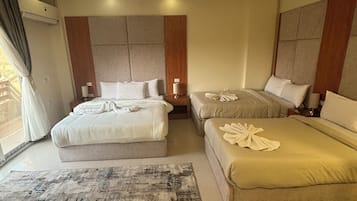 Comfort Quadruple Room | Premium bedding, down comforters, minibar, in-room safe