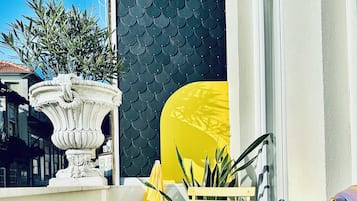 Panoramic Double Room, City View | Terrace/patio