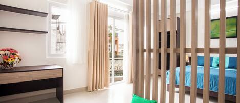 1 chambre, fer et planche à repasser, Wi-Fi, draps fournis