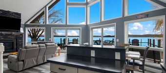 Indian Trail Upper Herring Lodge 4br Lakefront Fishing Canoe Kayak