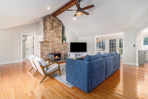 Remodeled Home Near Lake MI, Fire Pit
