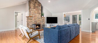 Remodeled Home Near Lake MI, Fire Pit
