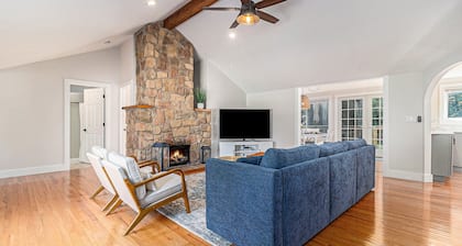 Remodeled Home Near Lake MI, Fire Pit