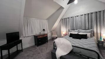 2 chambres, fer et planche Ă repasser, Wi-Fi gratuit, draps fournis